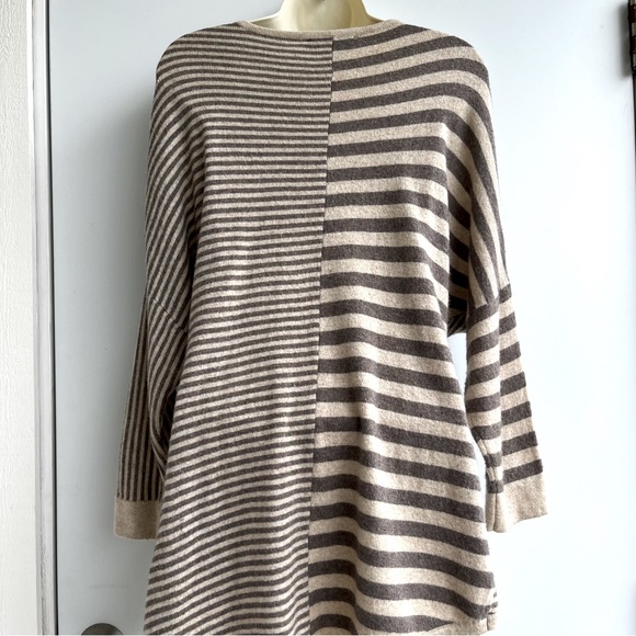 Sioni Angora, Cashmere Striped Sweater Size M - Picture 5 of 8